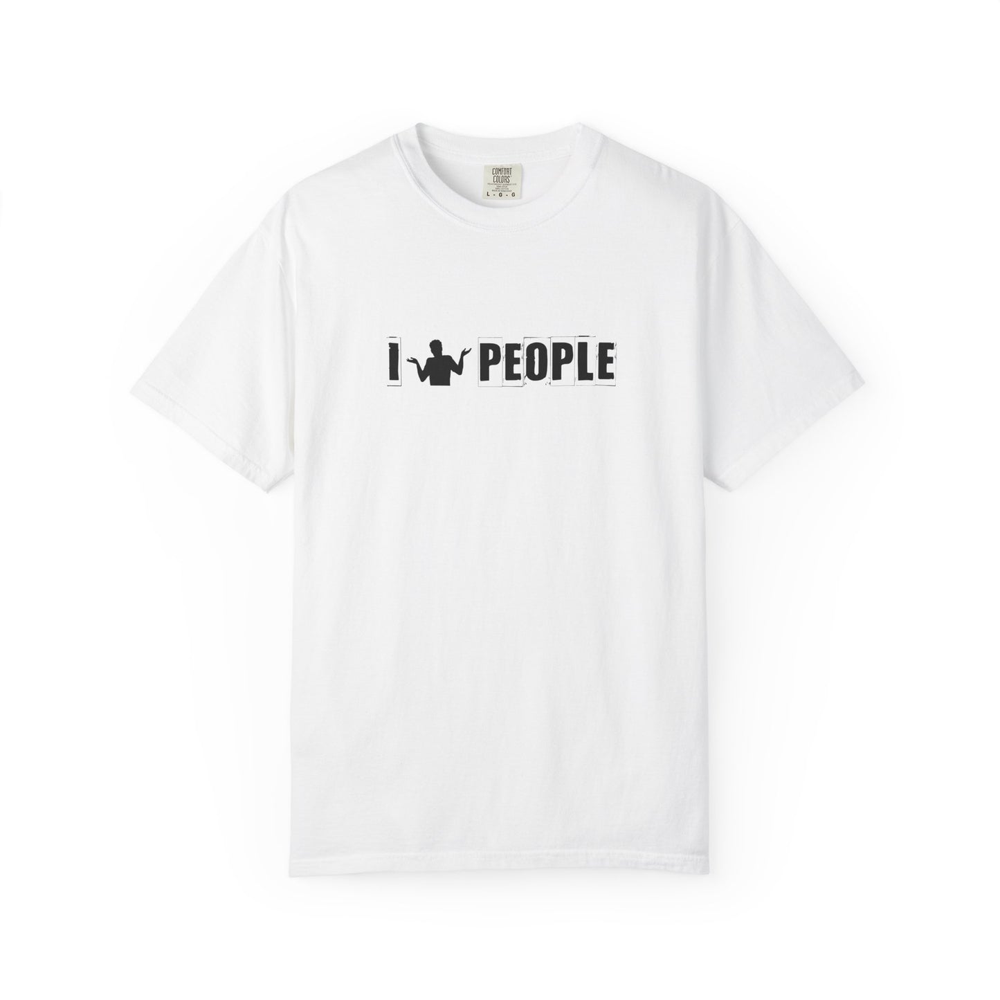 A8) I Shrug People T-Shirt —  'I (Shrug) People' Graphic Tee
