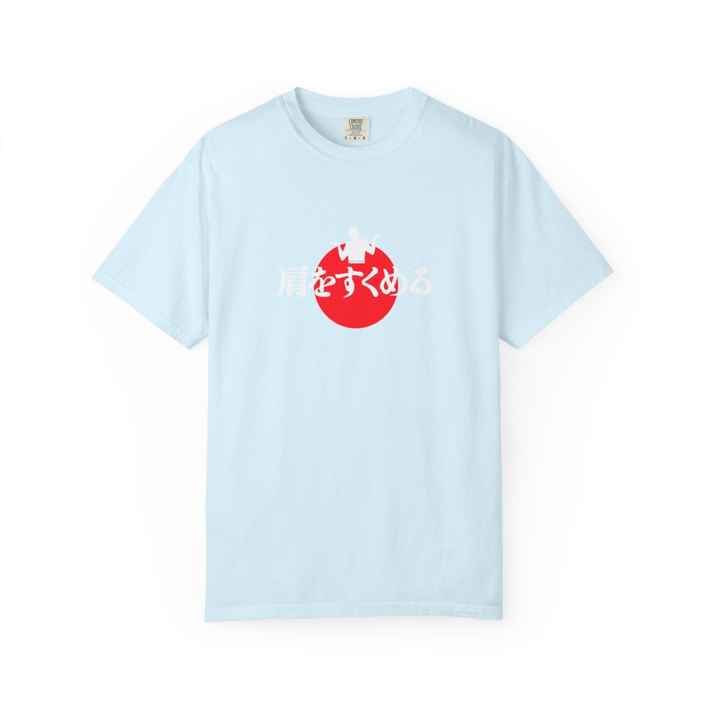 B8) Japanese Sunset Shrug - Shrug Graphic T-Shirt