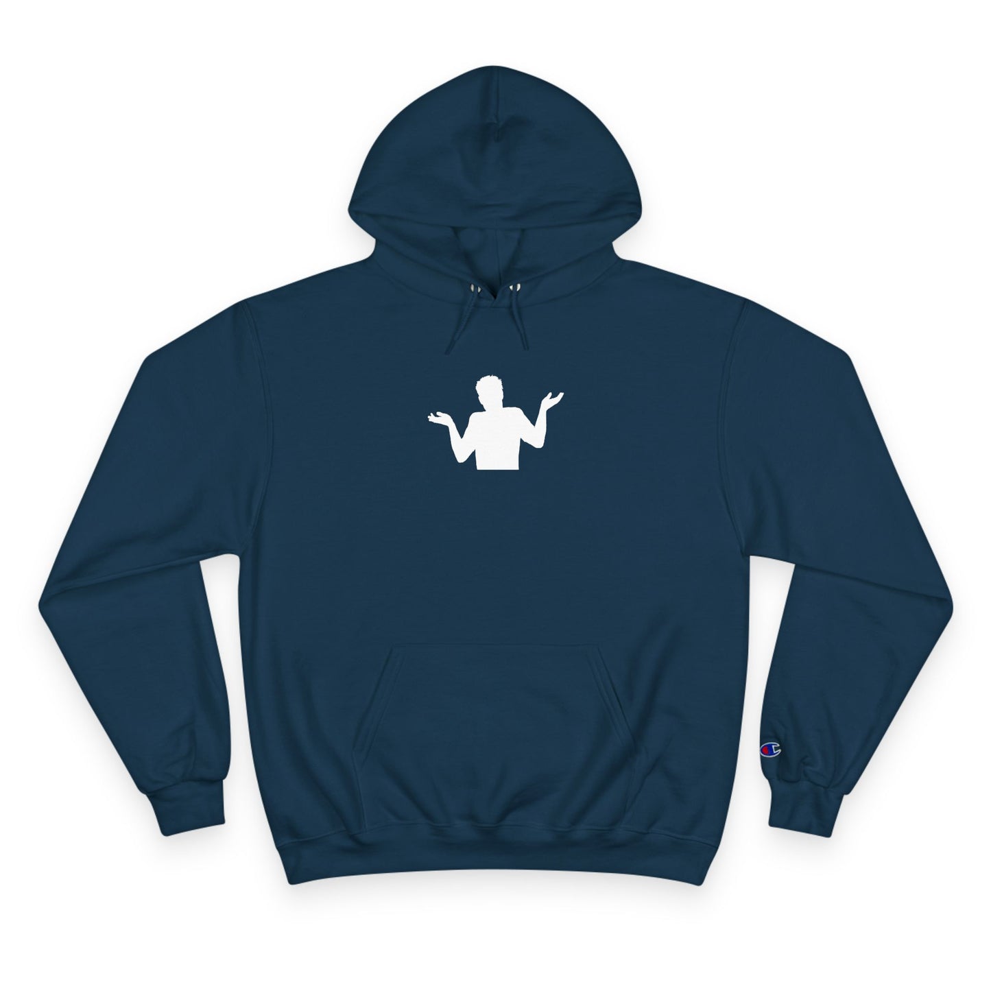 B3) Shrug Sound Studio - Casual Champion Pullover Hoodie