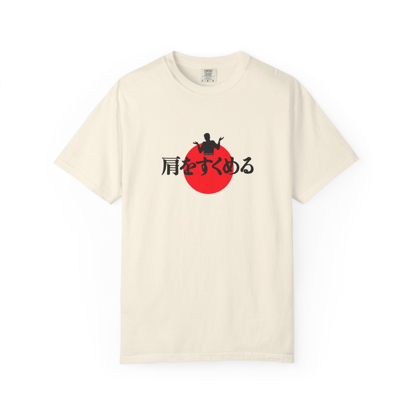 B7) Japanese Sunset Shrug T-Shirt