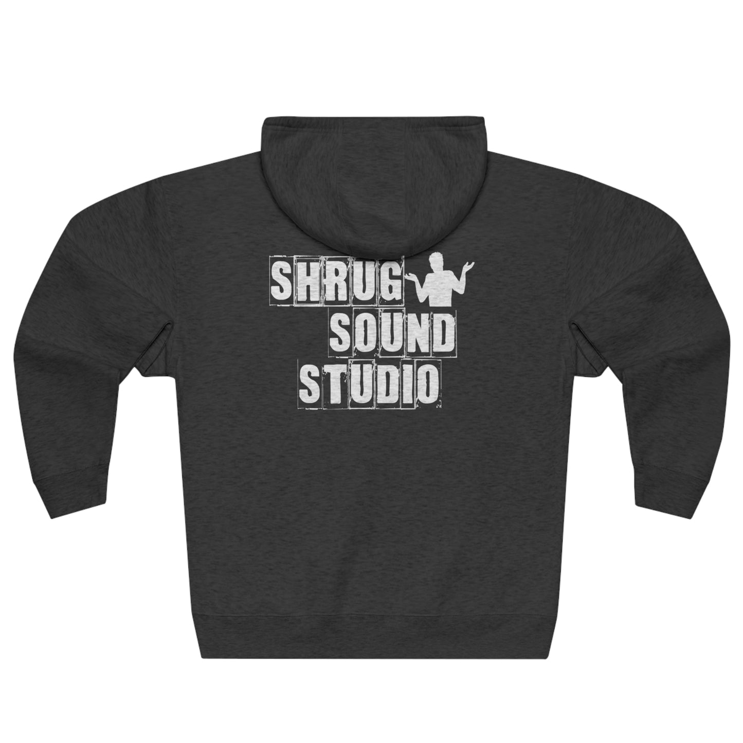 Shrug Sound Studio Unisex Premium Full Zip Hoodie