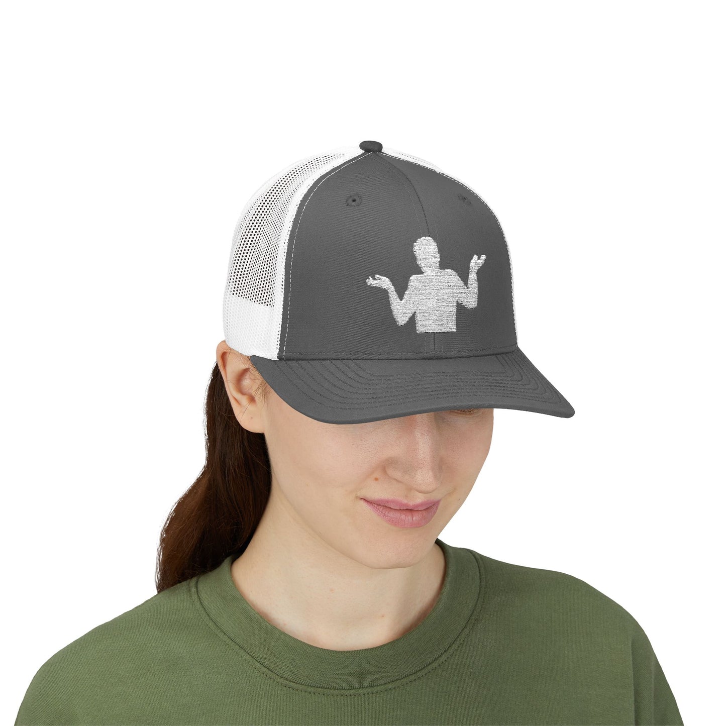 B4) Shrugger - Casual Snapback Trucker Cap