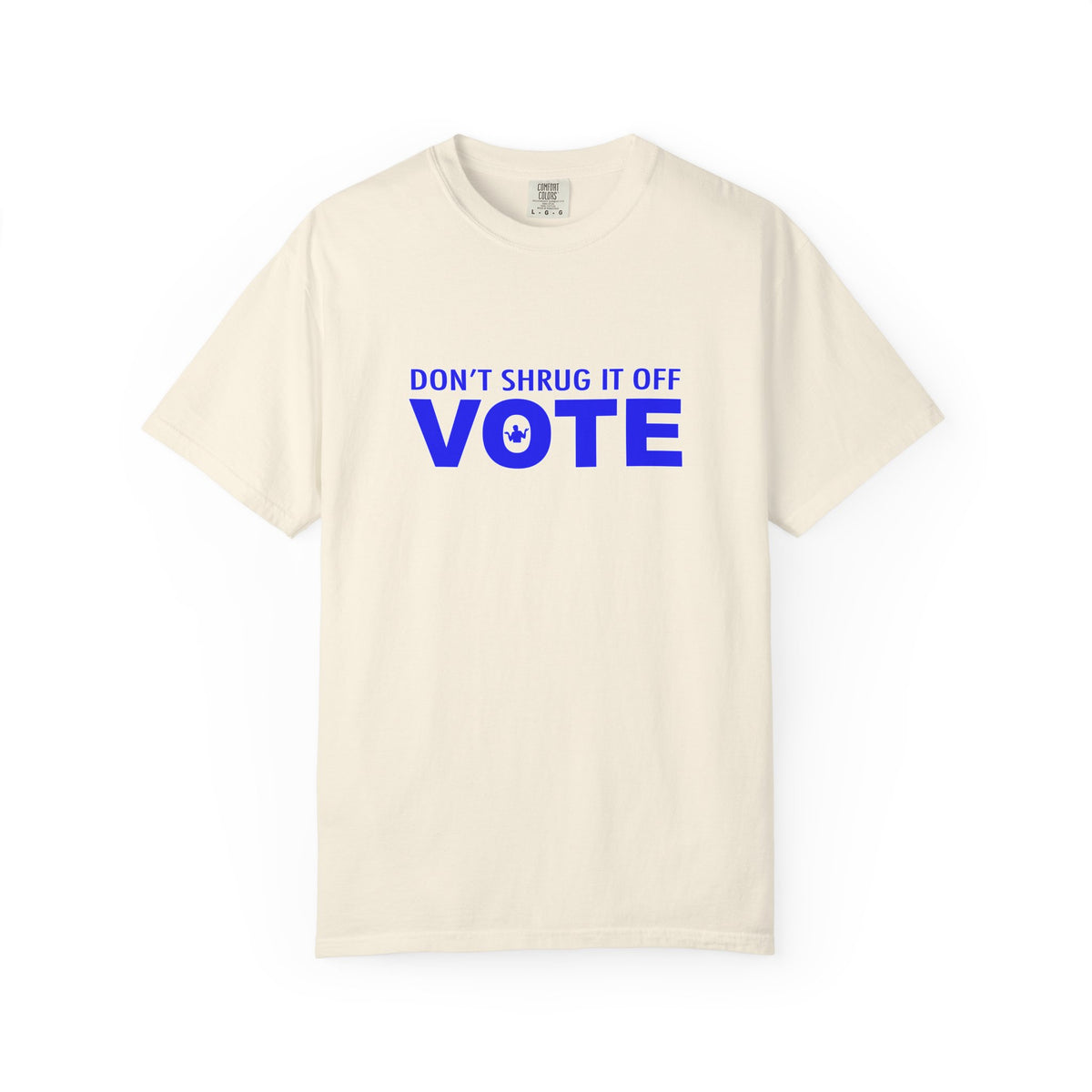 (AA) Vote T-Shirt — "Don't Shrug It Off... VOTE"