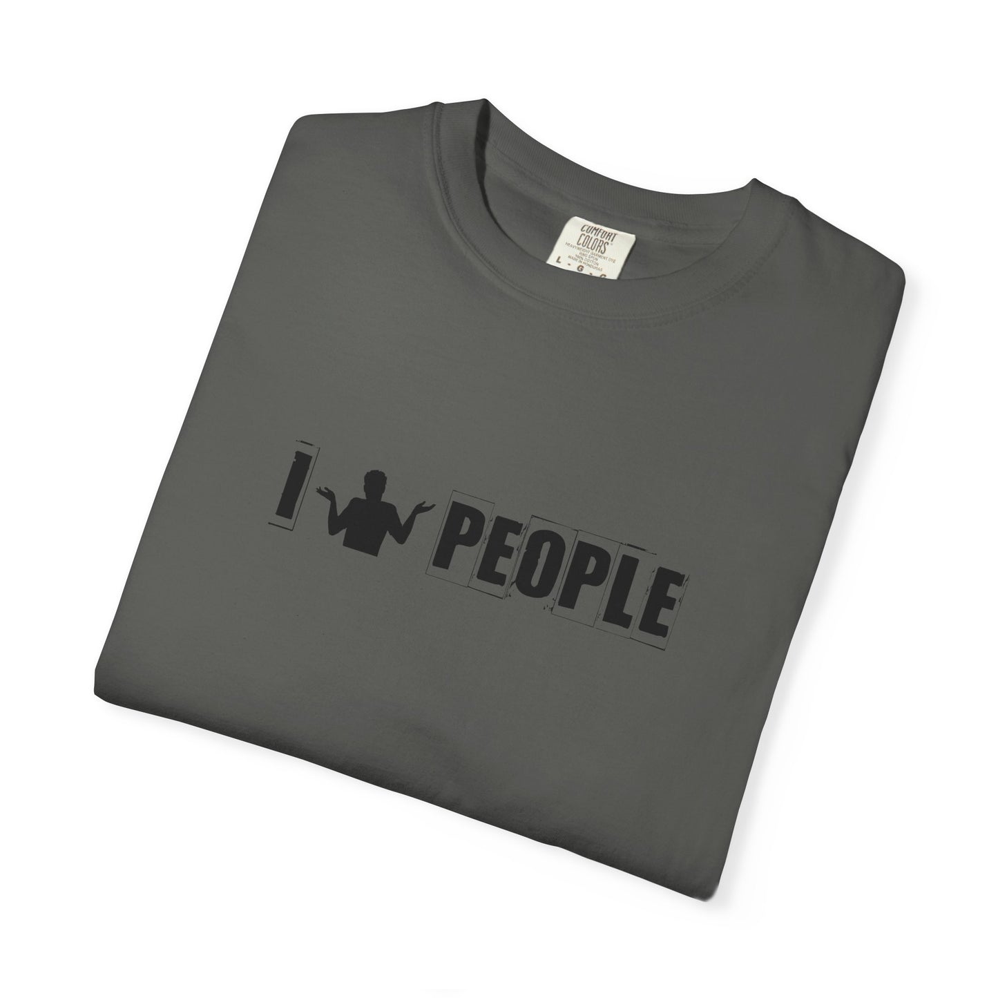 A8) I Shrug People T-Shirt —  'I (Shrug) People' Graphic Tee