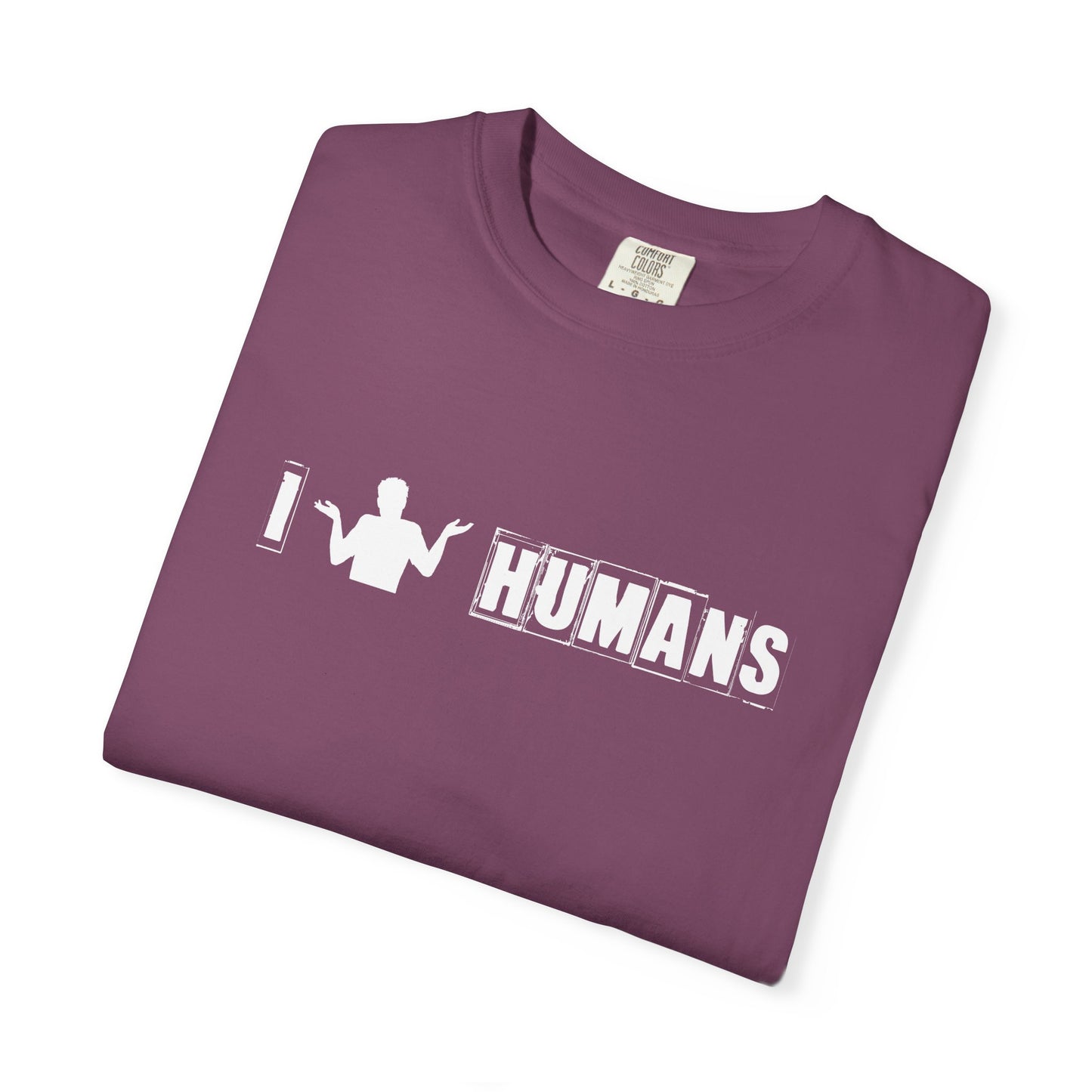 C1) I (Shrug) Humans T-Shirt