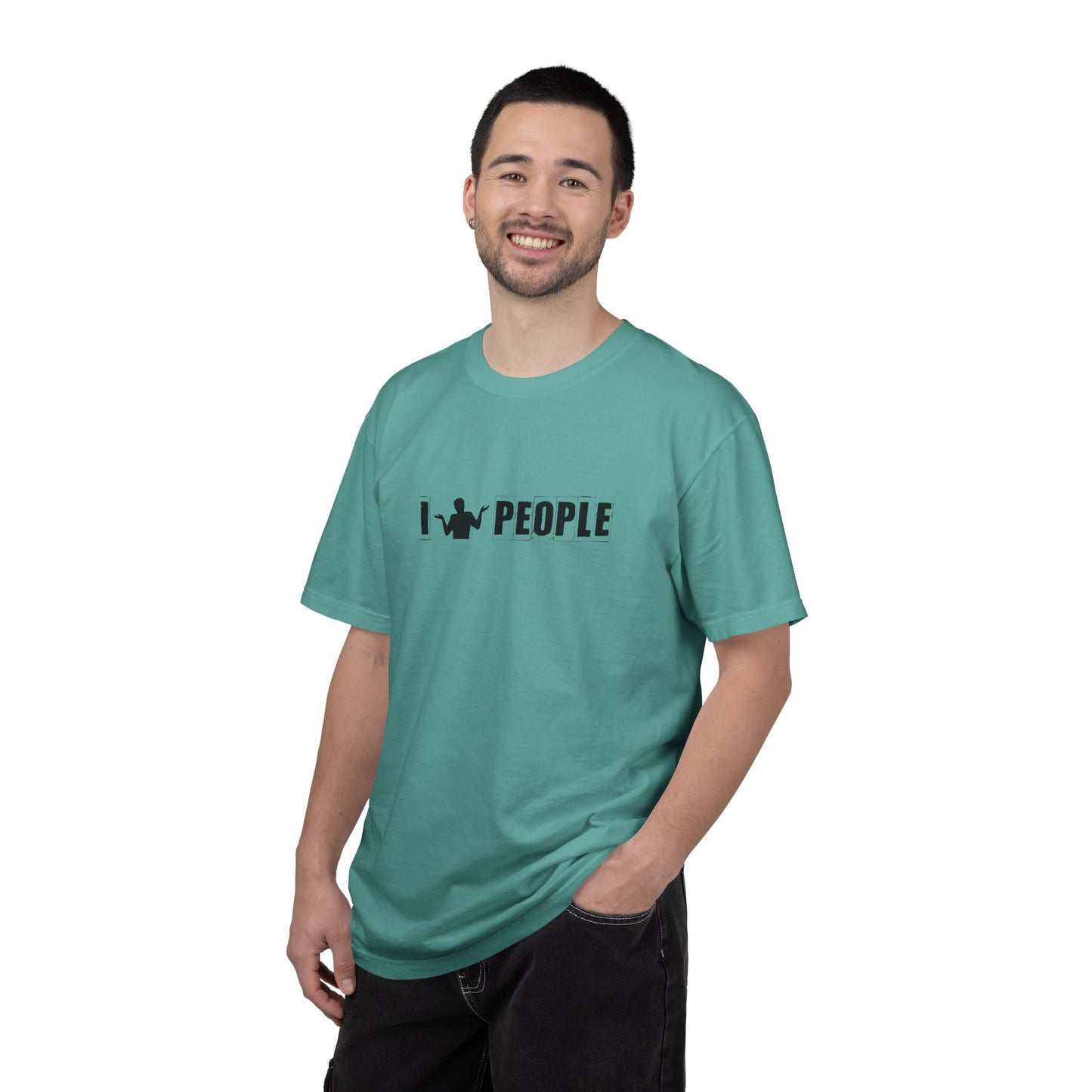 A8) I Shrug People T-Shirt —  'I (Shrug) People' Graphic Tee