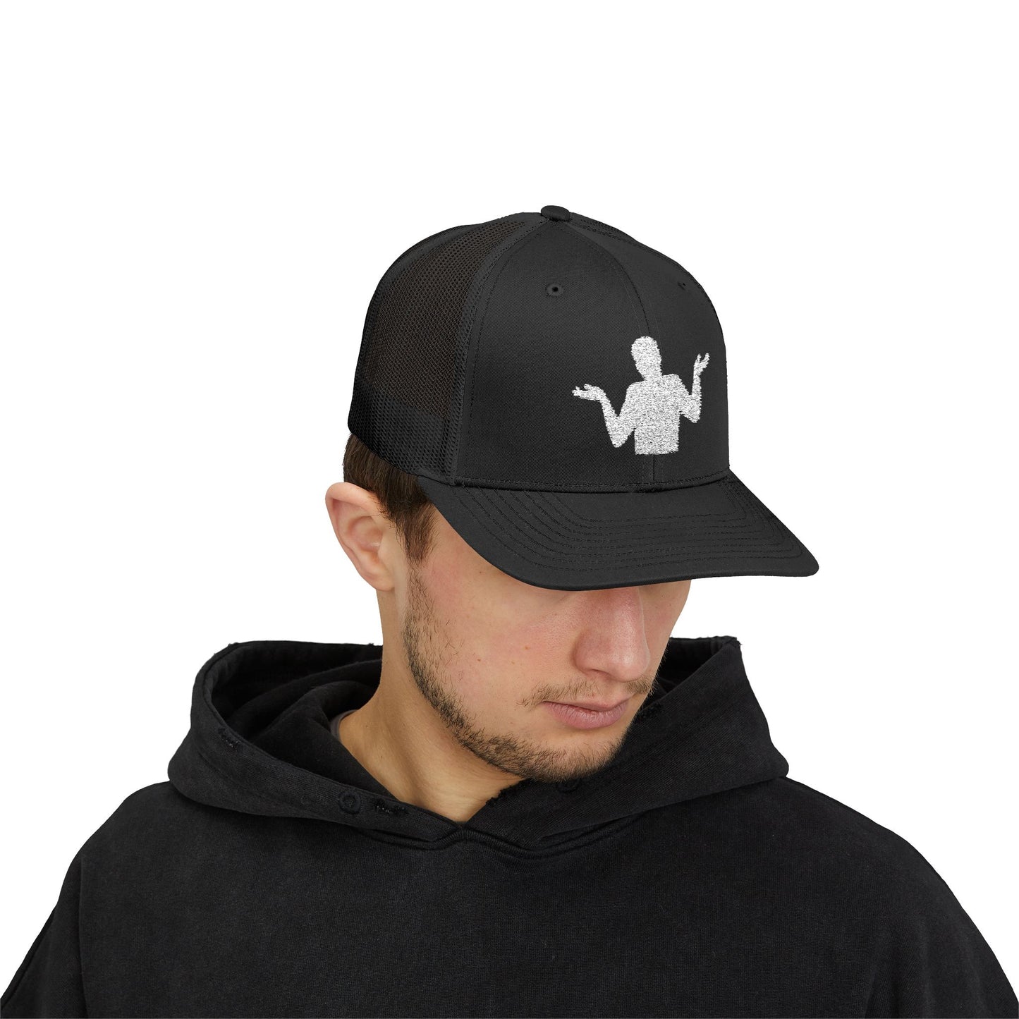 B4) Shrugger - Casual Snapback Trucker Cap