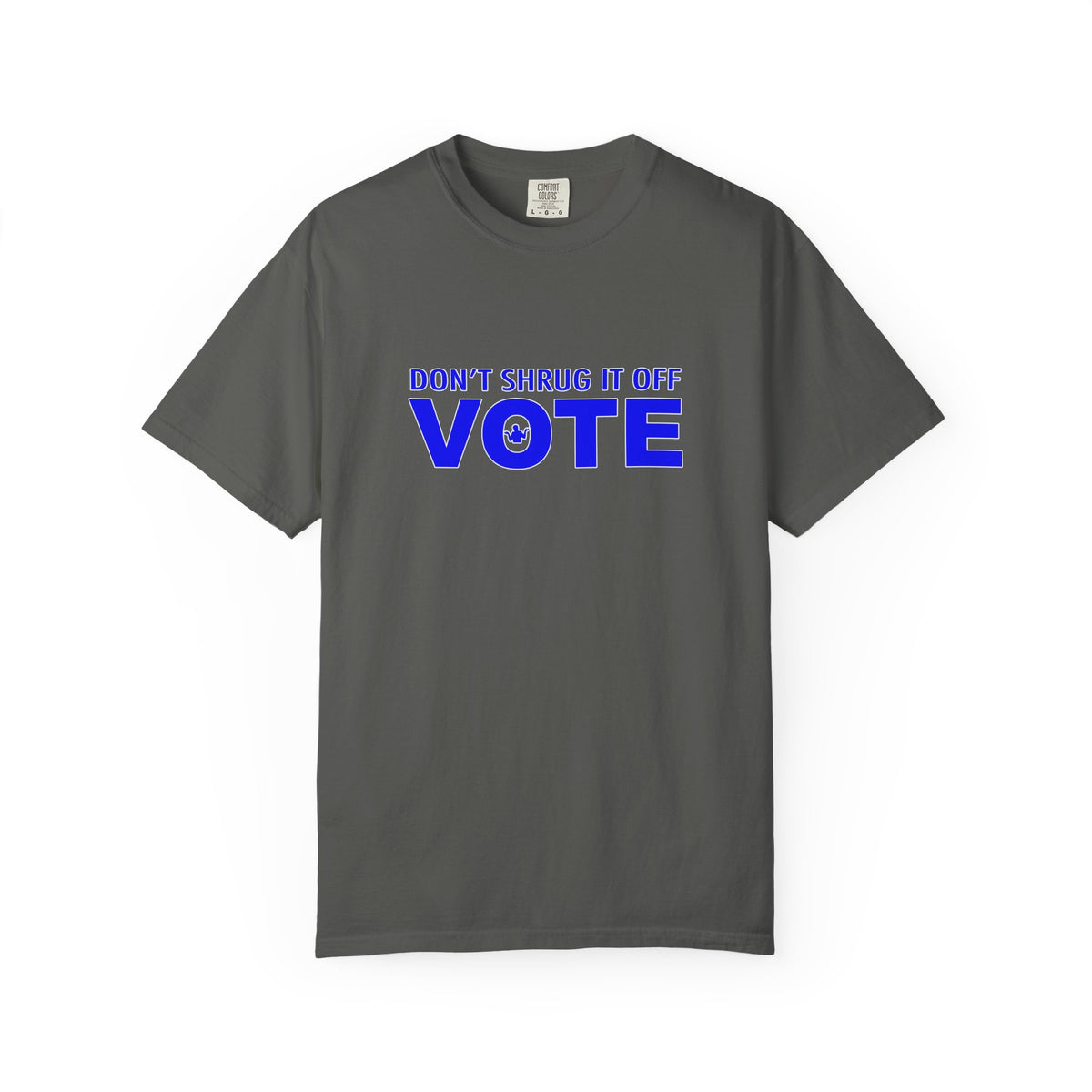 (AA) Vote T-Shirt — "Don't Shrug It Off... VOTE"