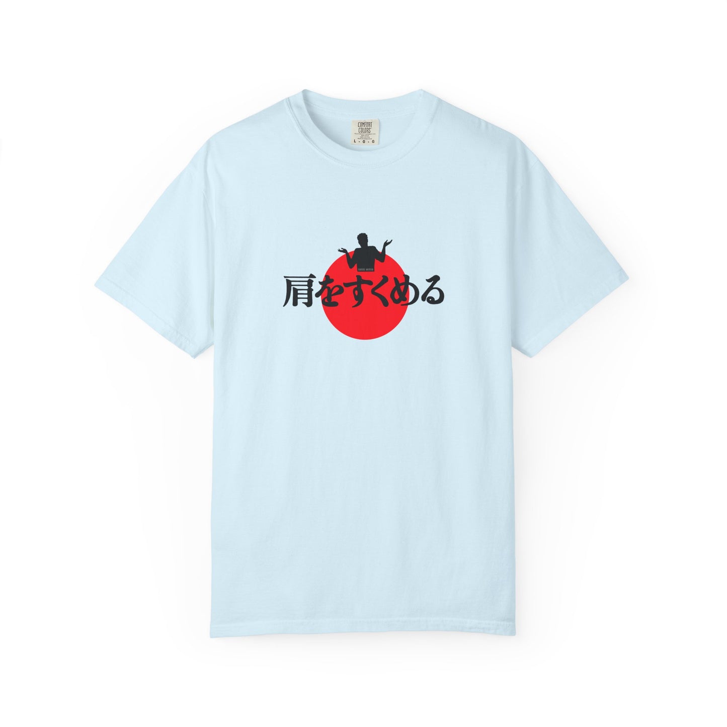 B7) Japanese Sunset Shrug T-Shirt