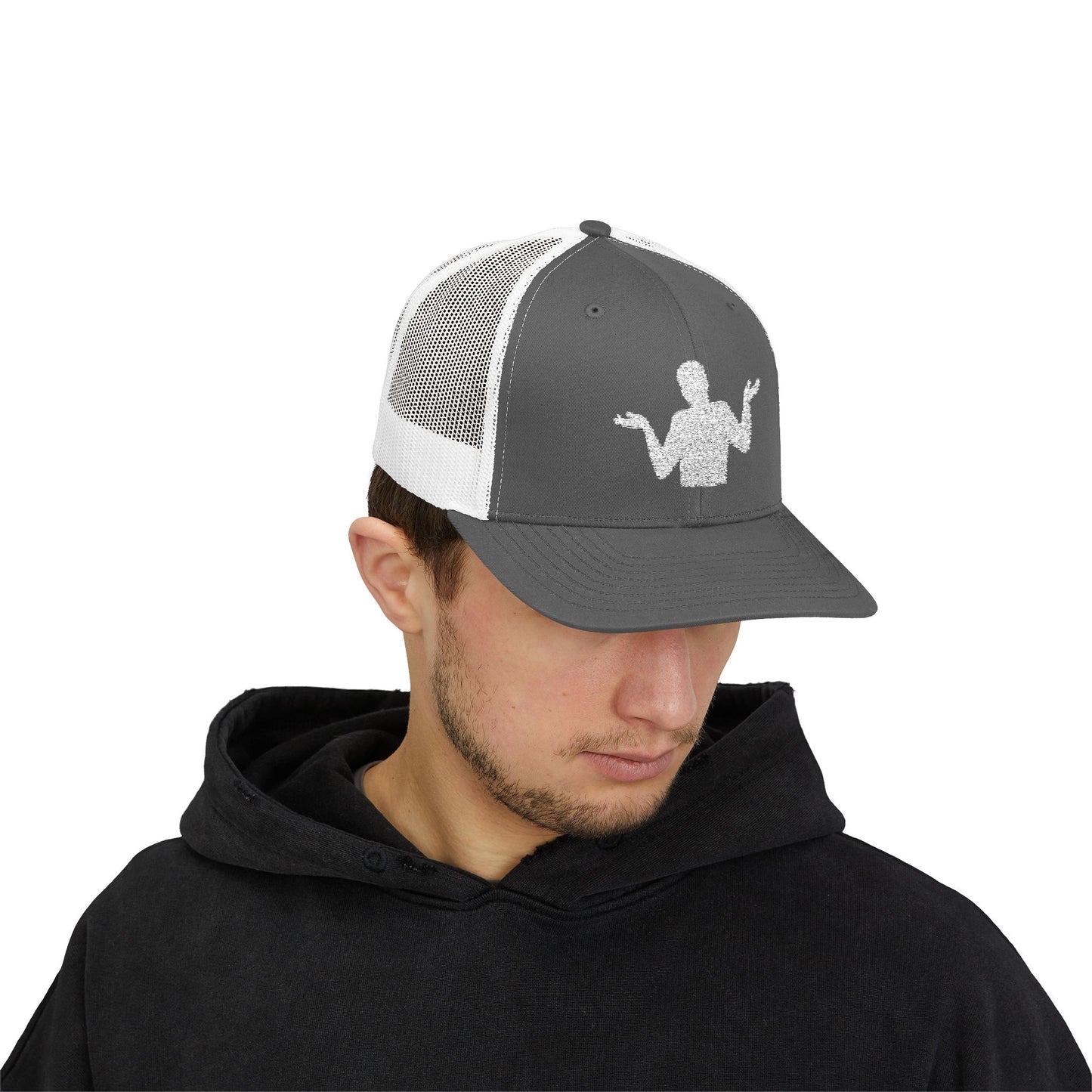 B4) Shrugger - Casual Snapback Trucker Cap