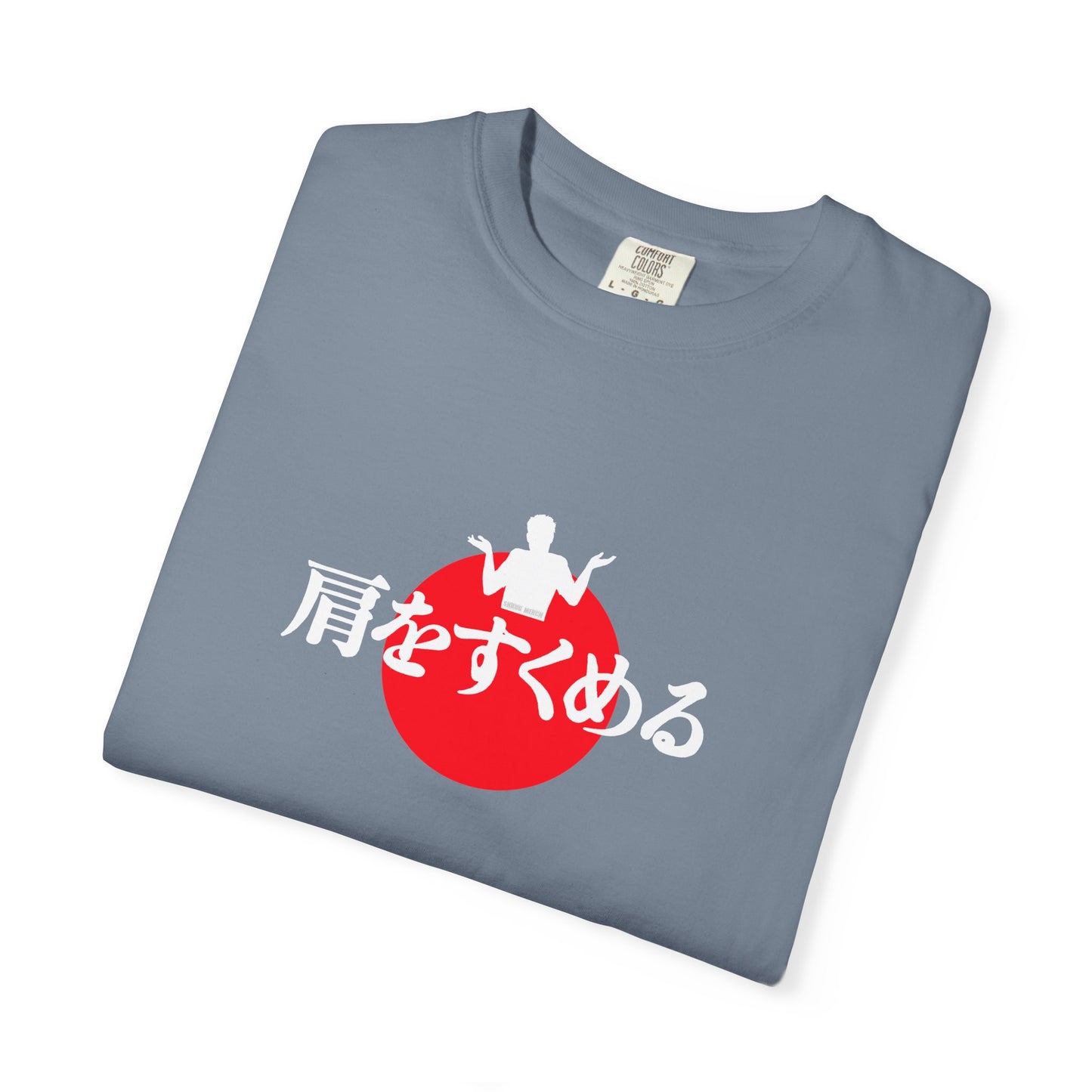 B8) Japanese Sunset Shrug - Shrug Graphic T-Shirt