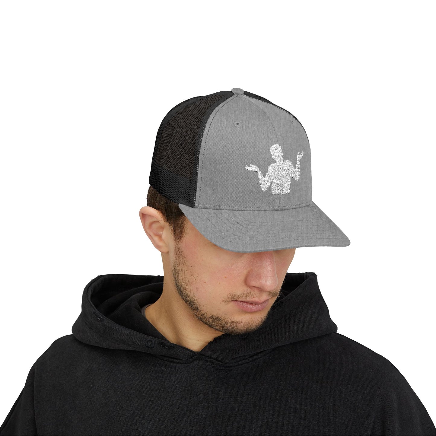 B4) Shrugger - Casual Snapback Trucker Cap