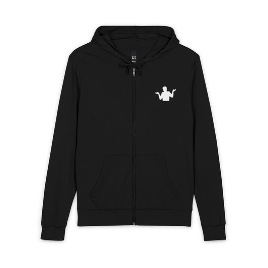 B1) SHRUGGER - Lightweight Full-Zip Hoodie