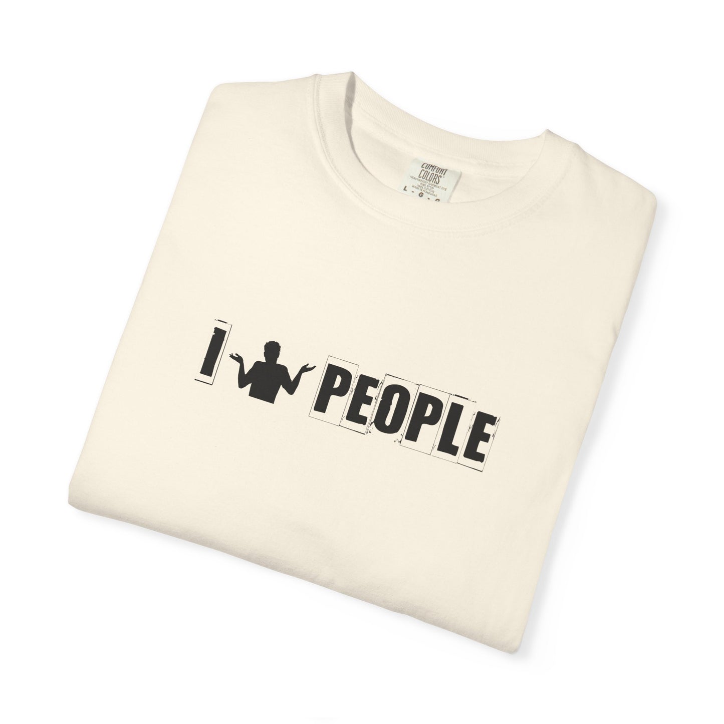 A8) I Shrug People T-Shirt —  'I (Shrug) People' Graphic Tee