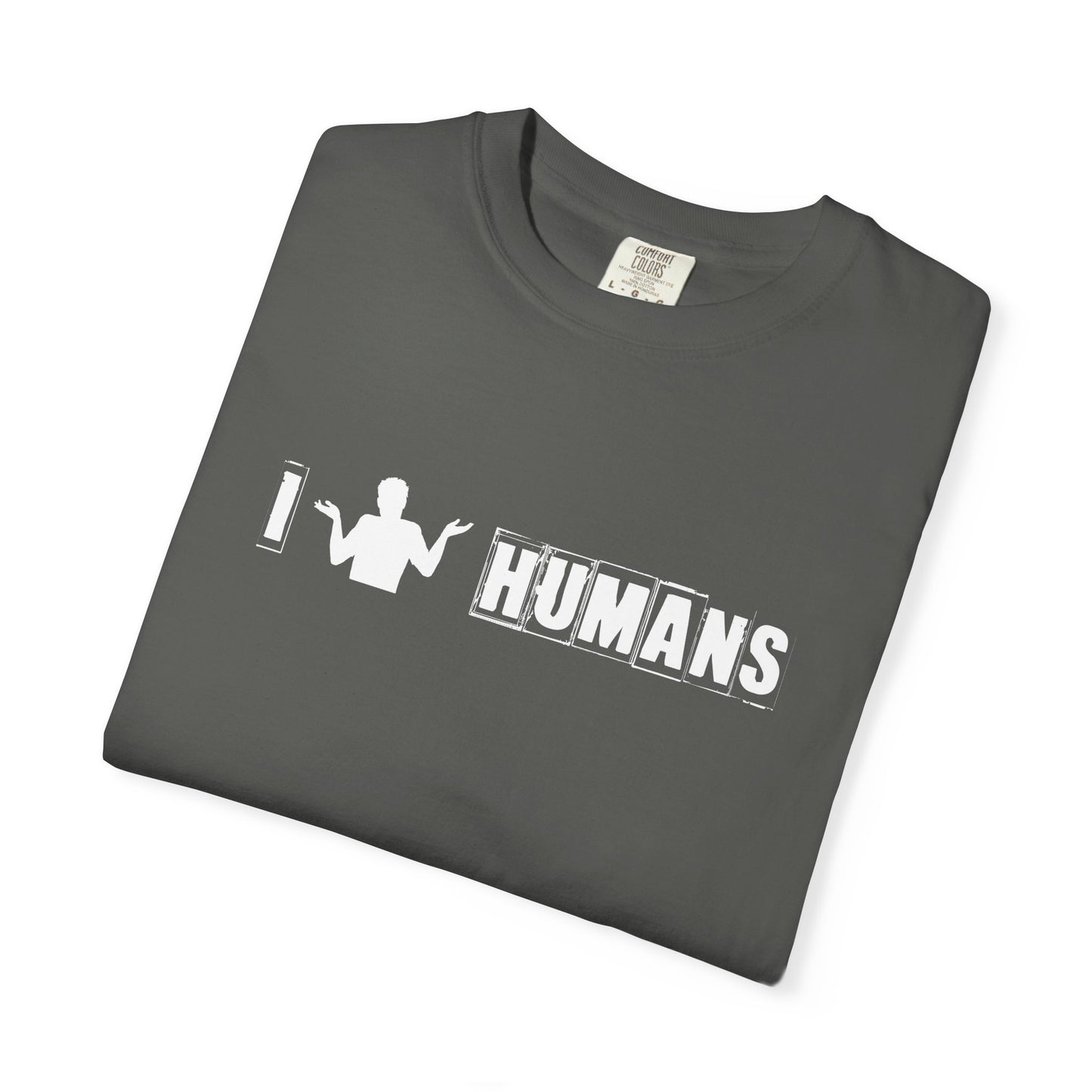 C1) I (Shrug) Humans T-Shirt